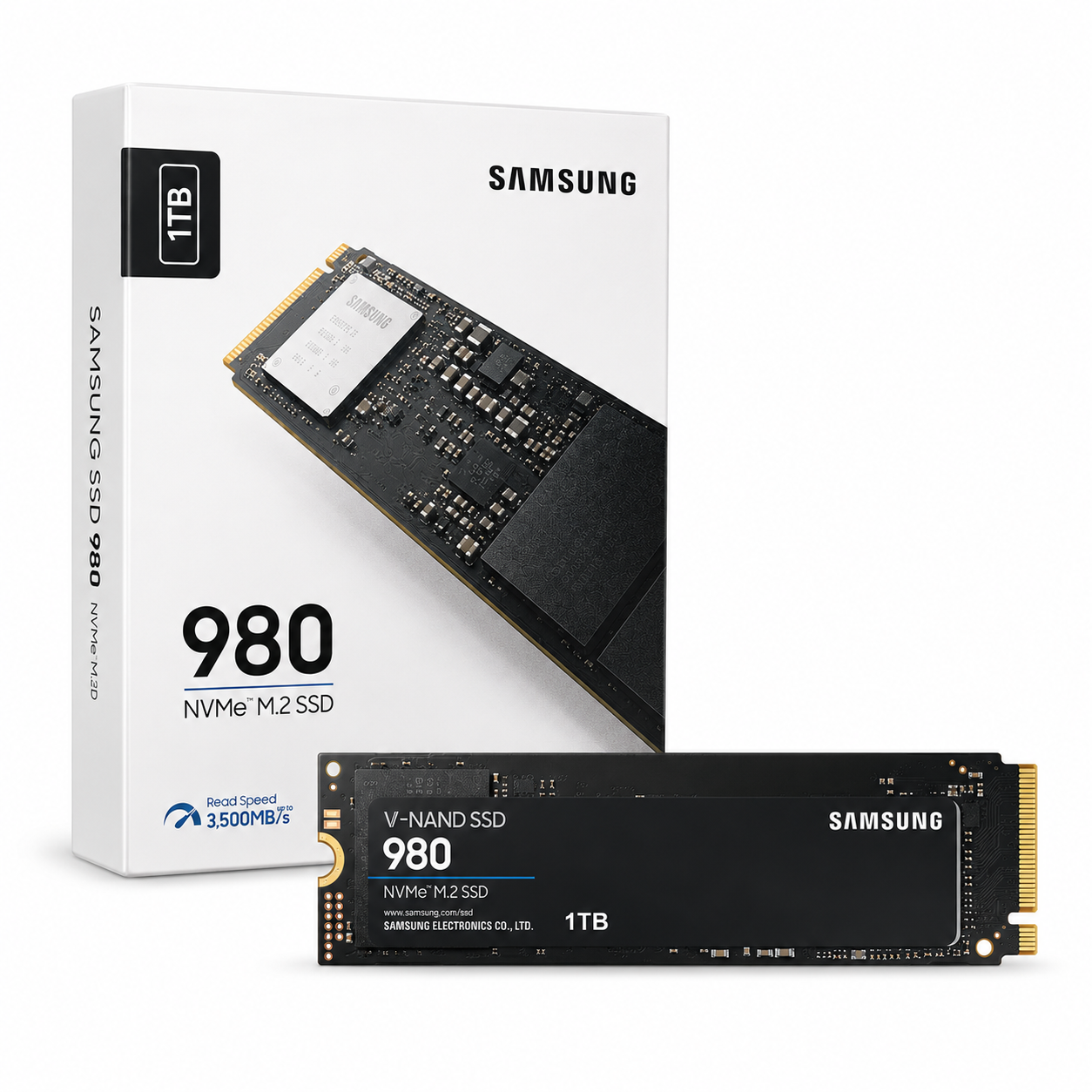 Samsung 980 1TB PCIe NVMe M.2 SSD