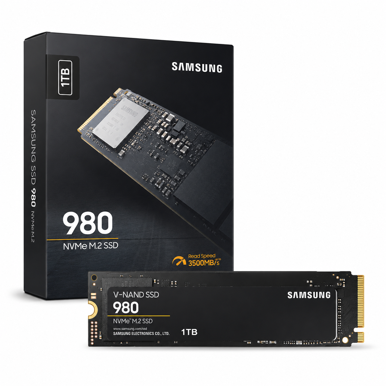 Samsung 980 1TB PCIe NVMe M.2 SSD photo 2