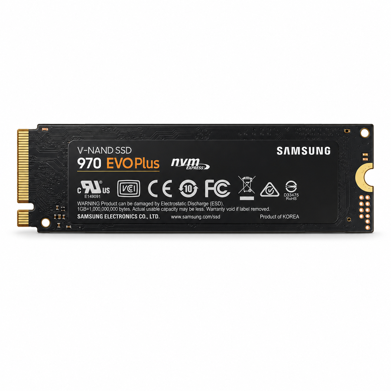 Samsung 970 EVO Plus 500GB NVMe M.2 SSD photo 3